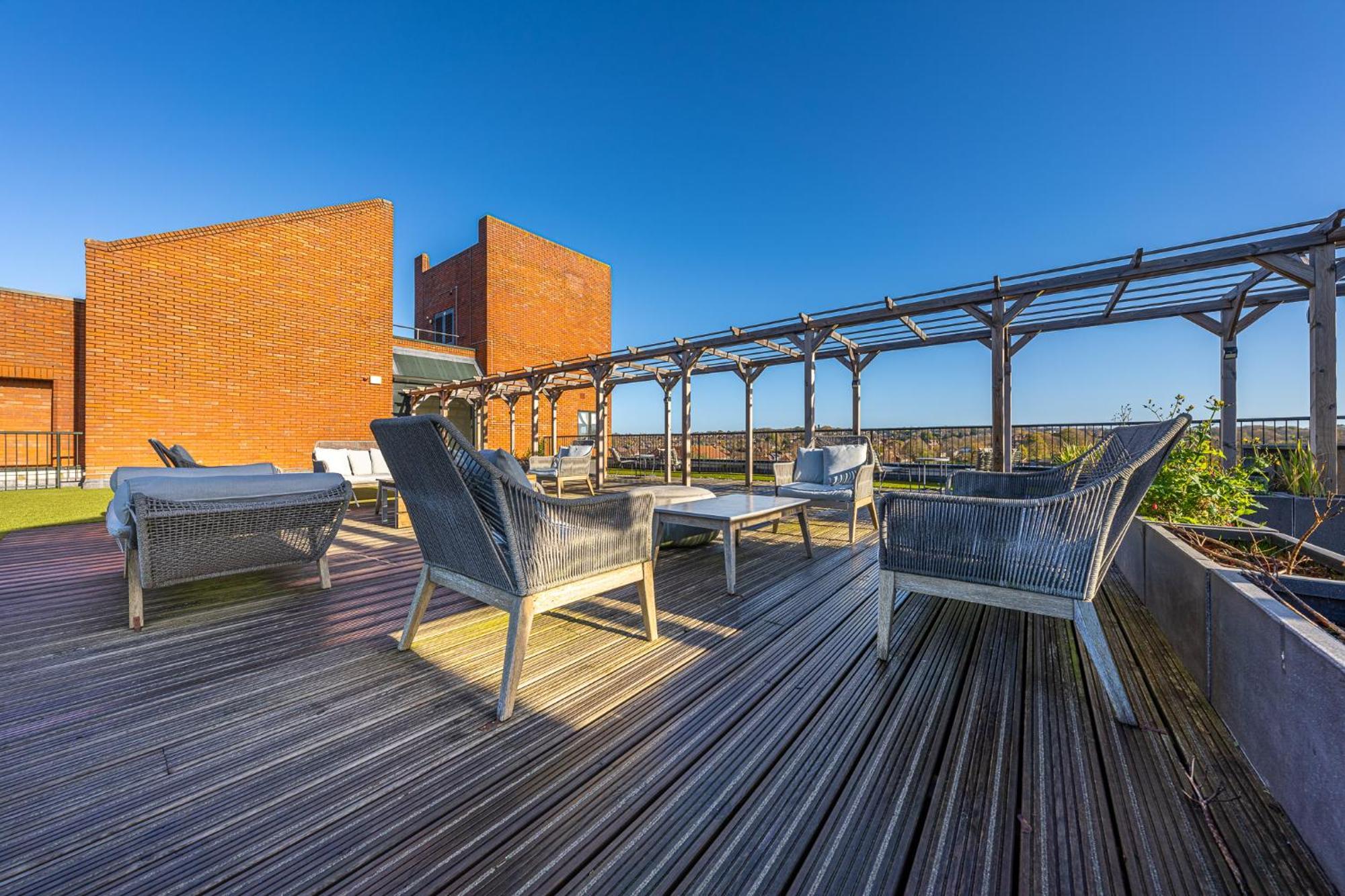 Luxury 1 Bedroom Serviced Apartment With Roof Terrace & Gym スティーブネージ エクステリア 写真